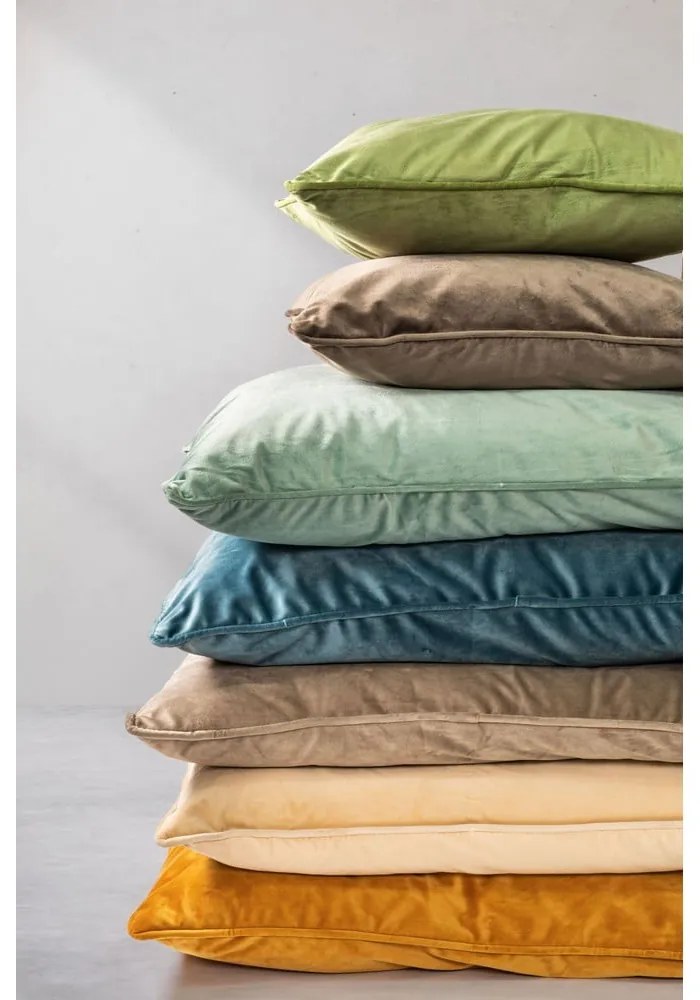 Тъмно сива възглавница Velvety, 45 x 45 cm - Tiseco Home Studio