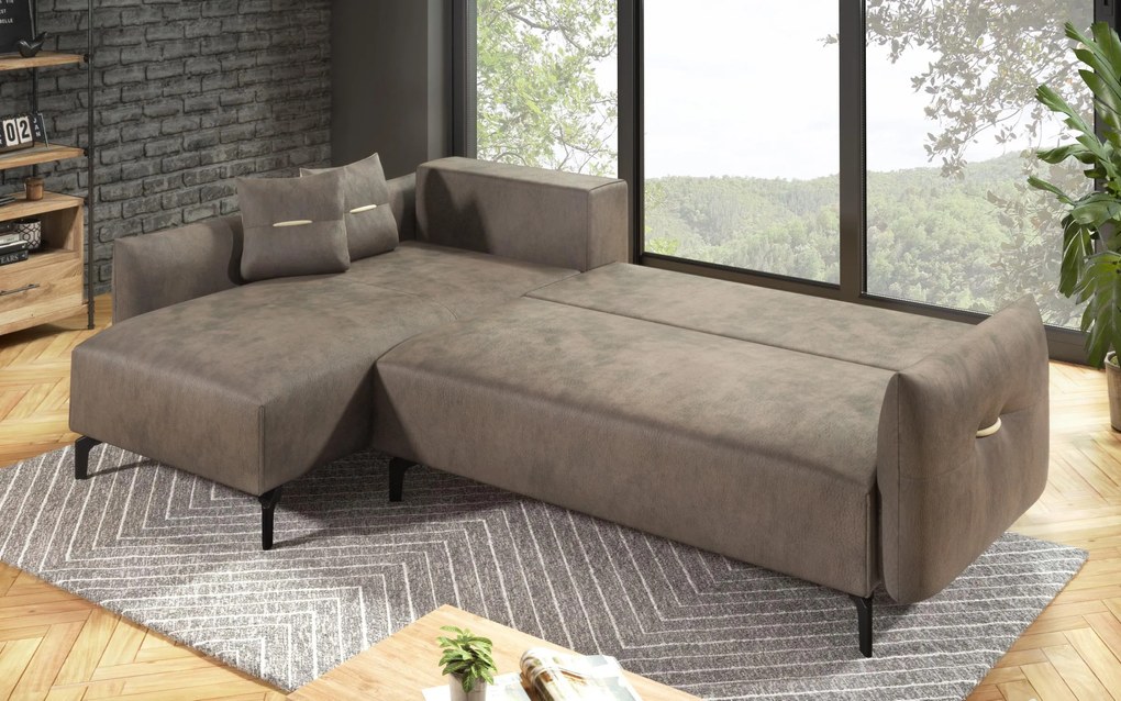 Разтегателен ъглов диван Патрик