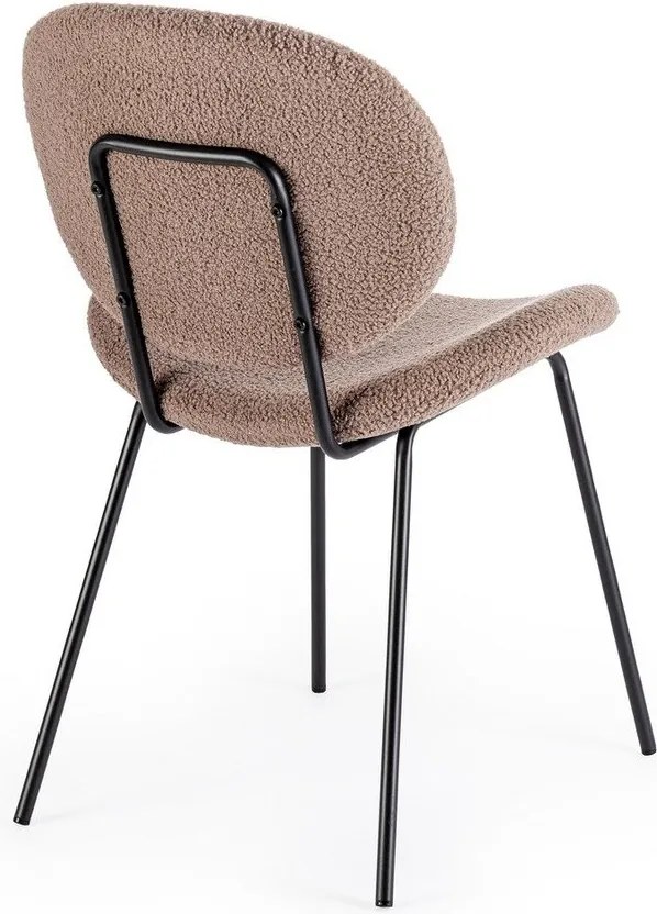 Бежов тапициран трапезен стол Maddie – Yes Everyday