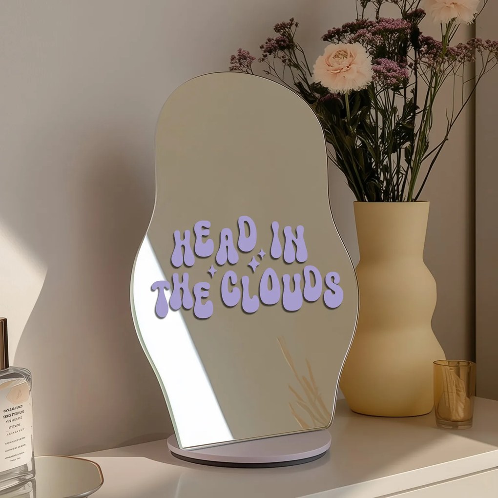 Стикер за огледало S7 – Head in the clouds 47x20
