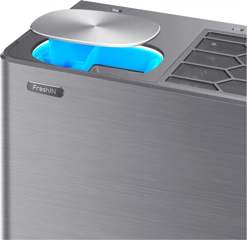 Инверторен климатик TCL FreshIN I TAC-12CHSD/FAI, 12000 BTU, Клас A+++/A++, 51 dB, I Feel, 4D Airflow, Филтър QuadruPuri, Сребрист