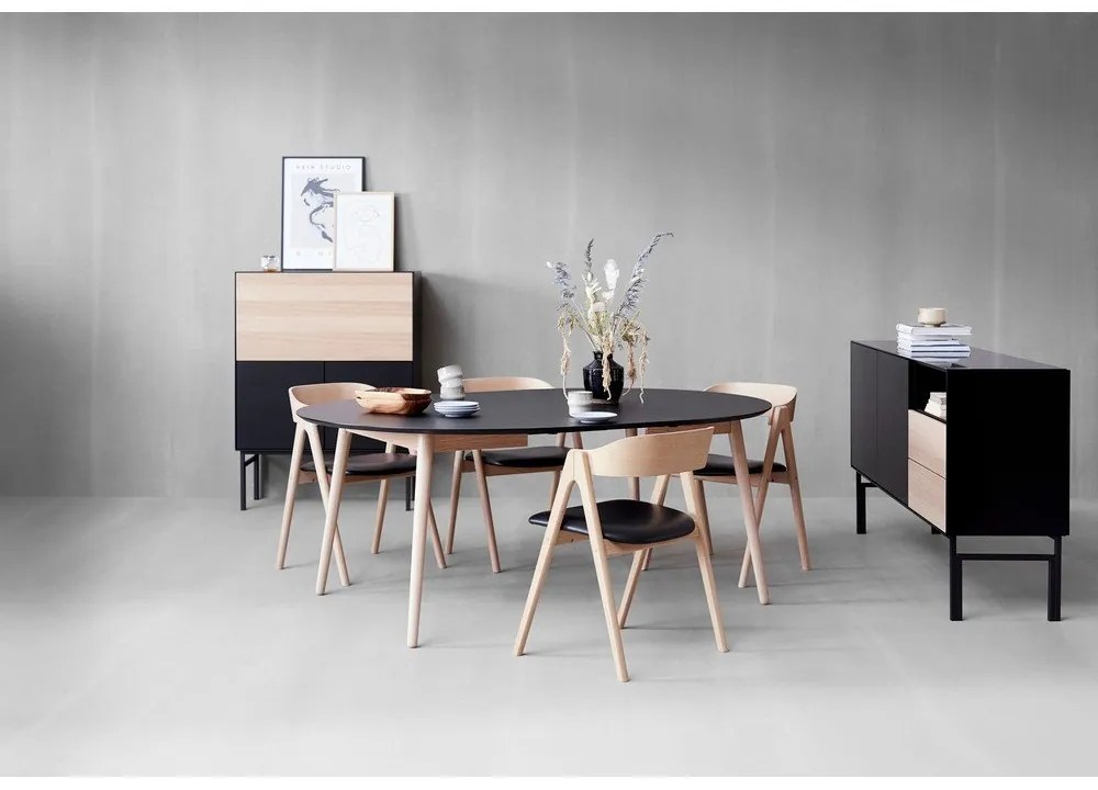 Кръгла сгъваема трапезна маса ø 135 cm Meza – Hammel Furniture