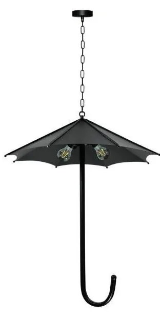 Полилей на въже PARASOL 3xE27/20W/230V