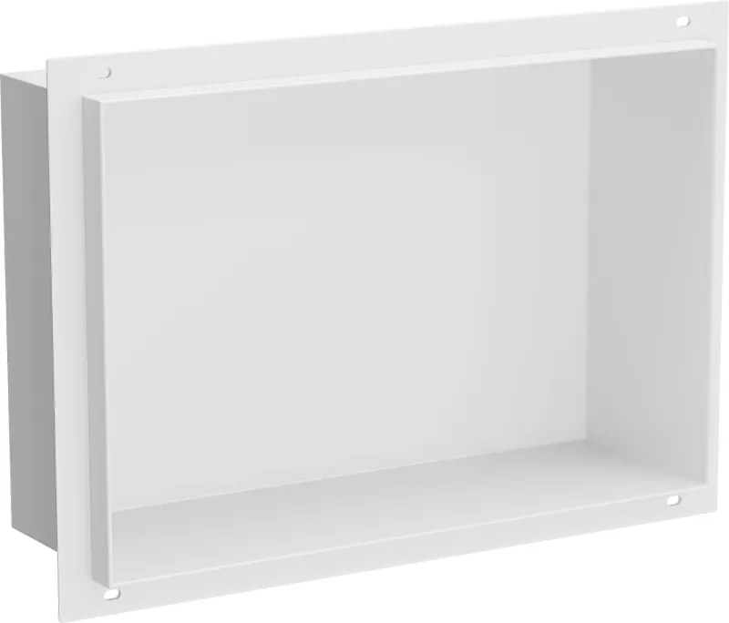 Mexen X-Wall-NR нишева лавица без фланец 30 x 20 см, бяла - 1921302010