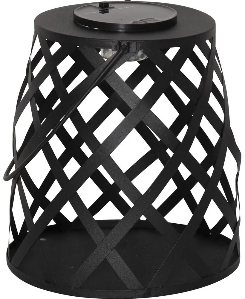 Черен LED фенер, височина 20 cm Calabria - Star Trading