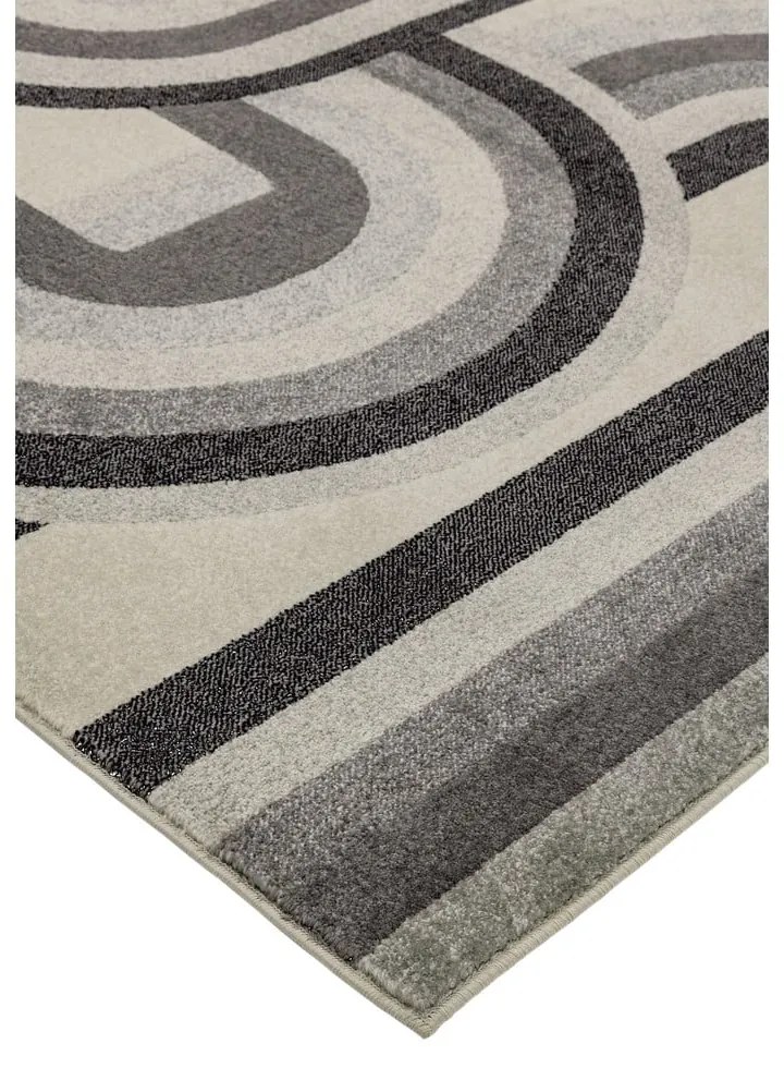Сиво-бежов килим 80x150 cm Nova Retro Grey – Asiatic Carpets