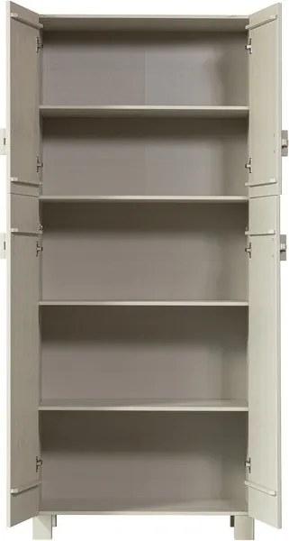 Светлосив допълнителнa рафтовa 2 бр. от масивен бор Mees – WOOOD