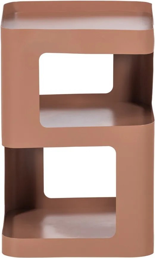 Метална странична масичка 35x35 cm Riv – WOOOD