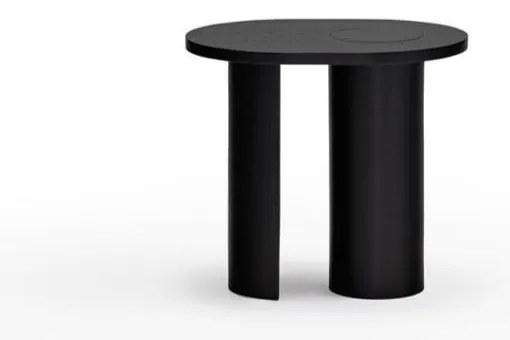 Сгъваема маса в ясен 60x45 cm Nori - Teulat