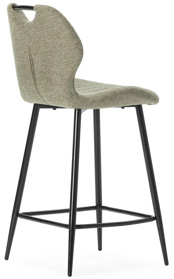 Зелени бар столове в комплект 2 бр. (височина на седалката 65 cm) Muli – Marckeric