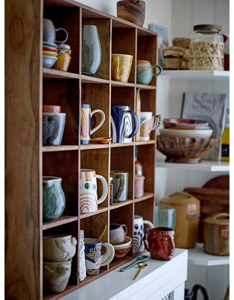 Зелена/оранжева керамична чаша 280 ml Paula – Bloomingville