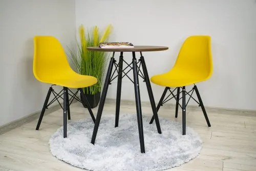 Кръгла маса ANELLO Dark Ash 60см