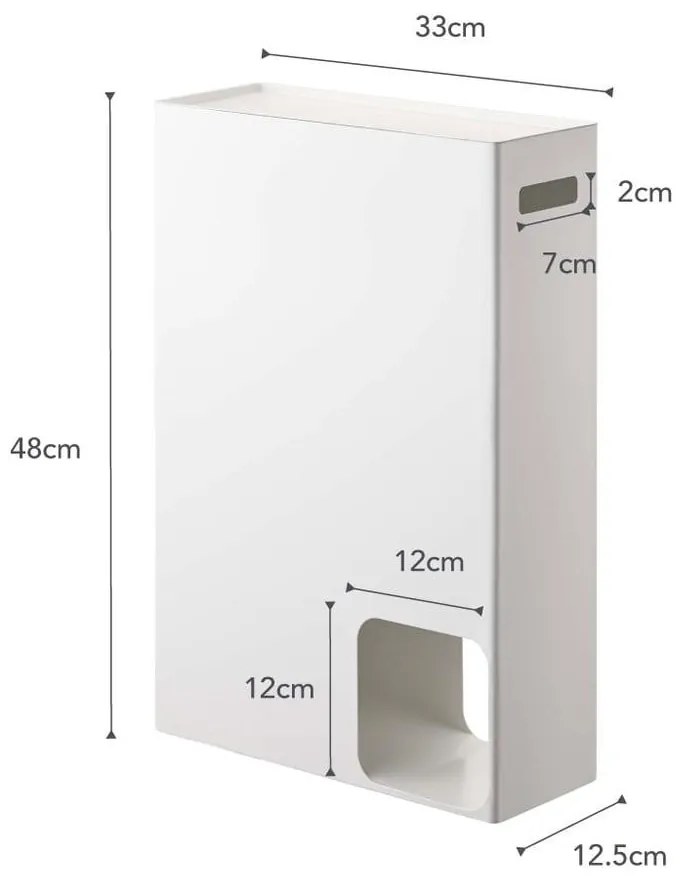 Диспенсър за тоалетна хартия Stocker - YAMAZAKI