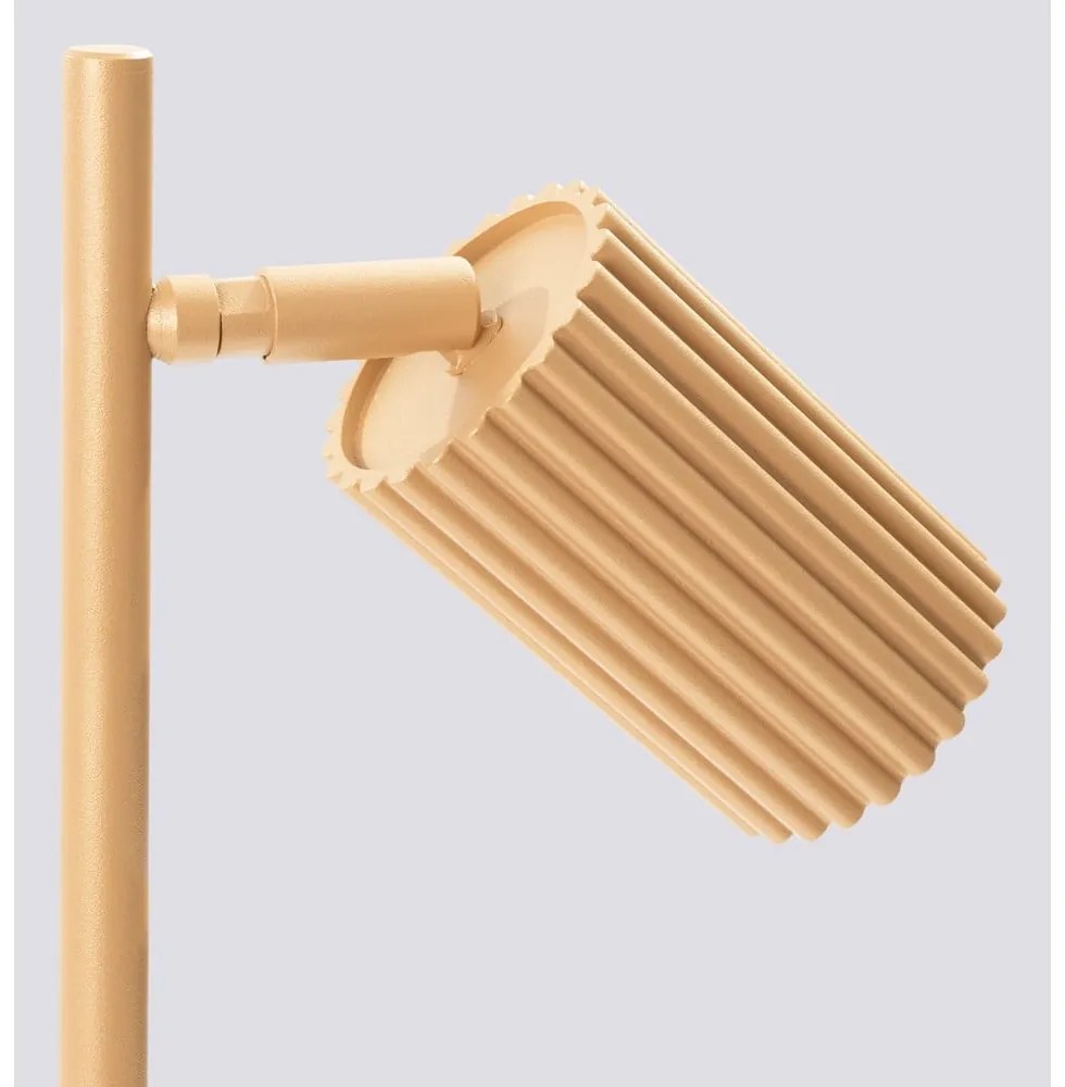 Настолна лампа в златист цвят (височина 43 cm) Gleam – Sollux