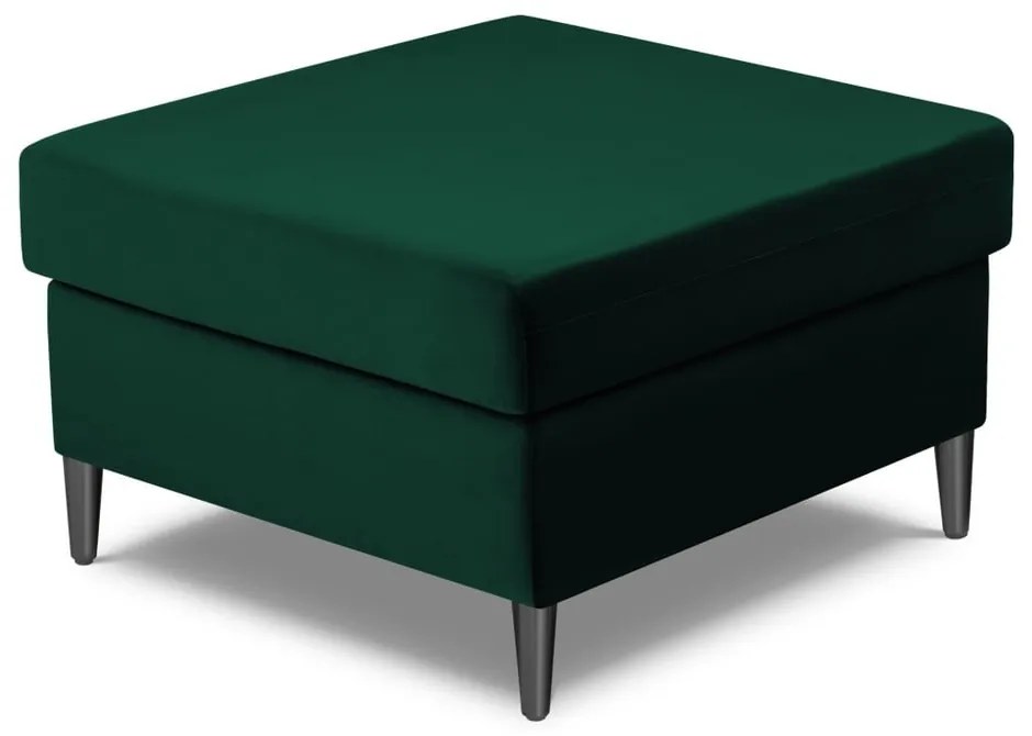 Зелена кадифена табуретка Kyoto – Cosmopolitan Design