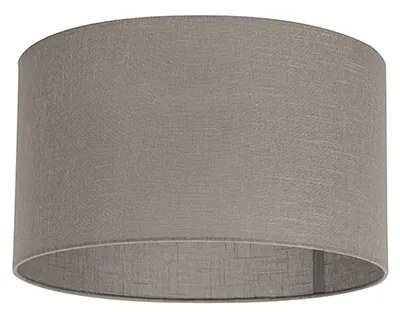Памучен абажур Taupe кръгъл 35/35/20