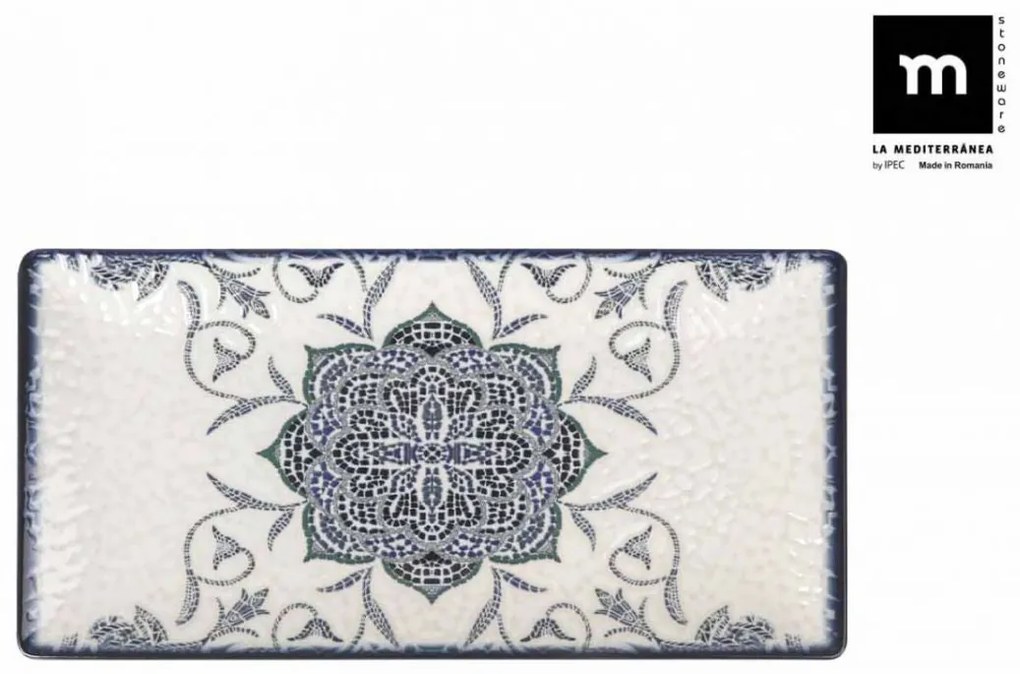 Плато LA MEDITERRANEA Rosetta, Порцелан - 30x8 cm