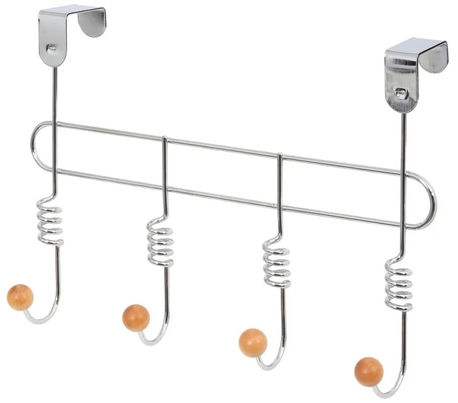 Закачалка за врата с 4 куки Spirale - Compactor