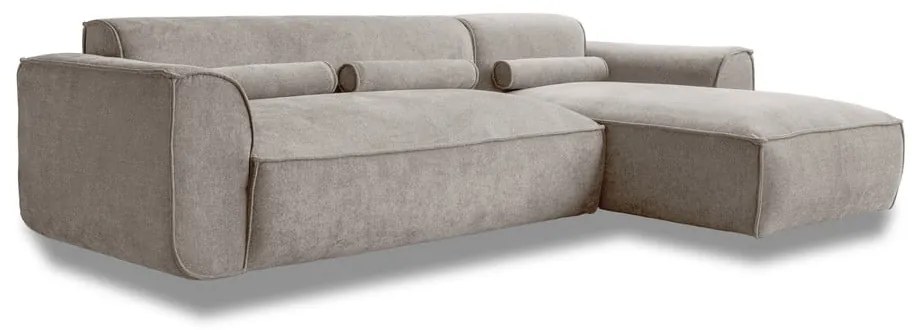 Бежов ъглов диван (десен ъгъл) Flex Felix – Miuform