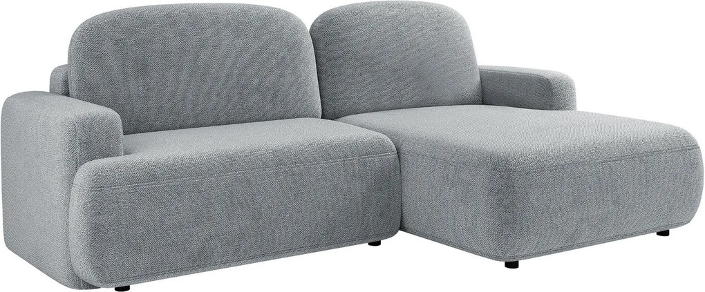 Ъглов диван Alivar-Сиво-Десен