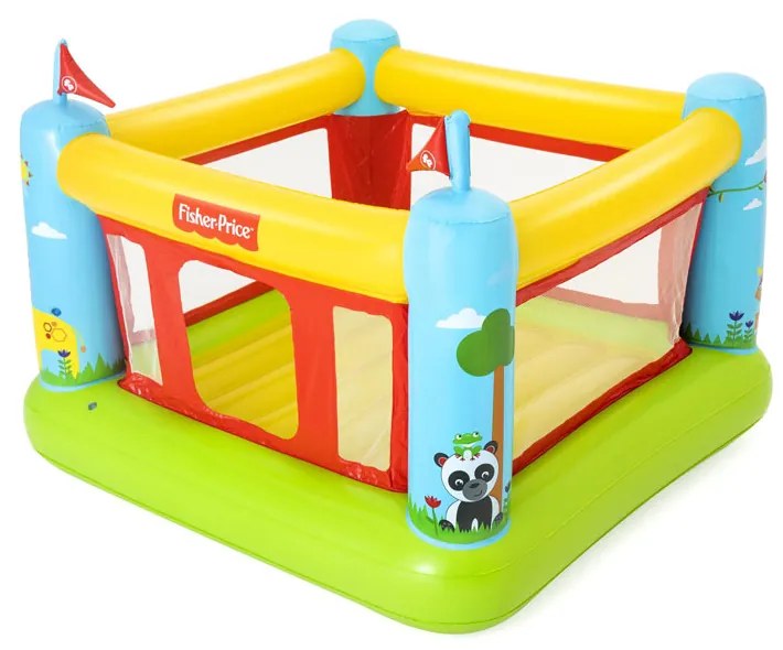 Bestway Fisher Price Надуваем батут за скачане