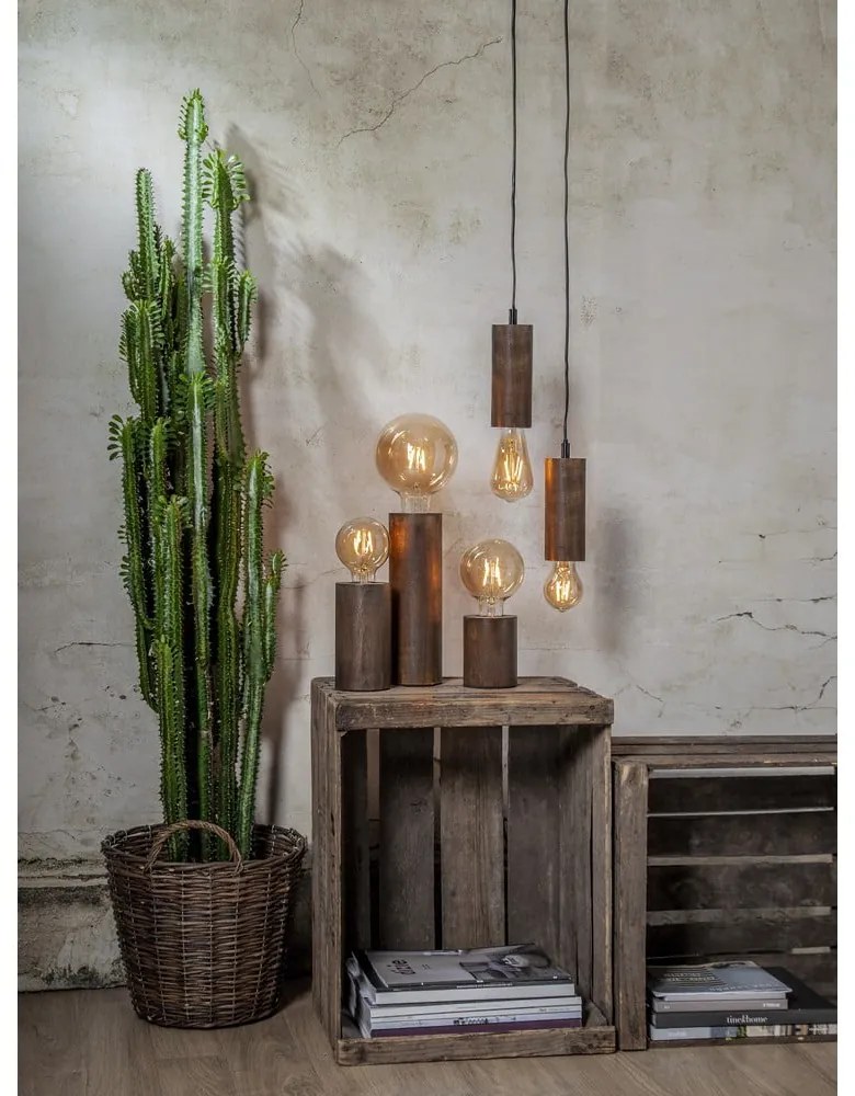 Топла LED крушка с нажежаема жичка E27, 1 W Plain Amber - Star Trading