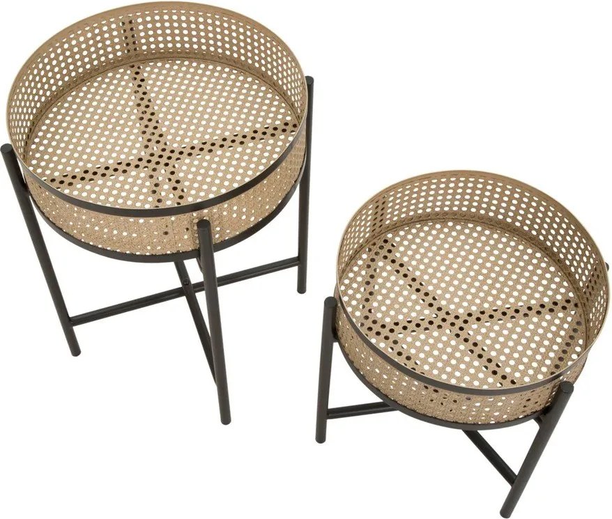 Кръгли странични масички в комплект 2 бр. ø 40 cm Fuji – Mauro Ferretti