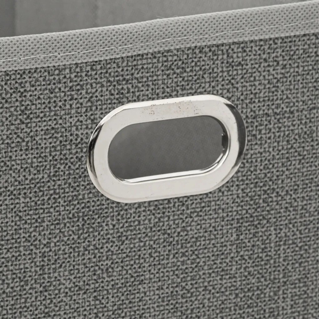 Кутия за съхранение 5five Mix & Modul, Меланж, 15x31 cm - Черен