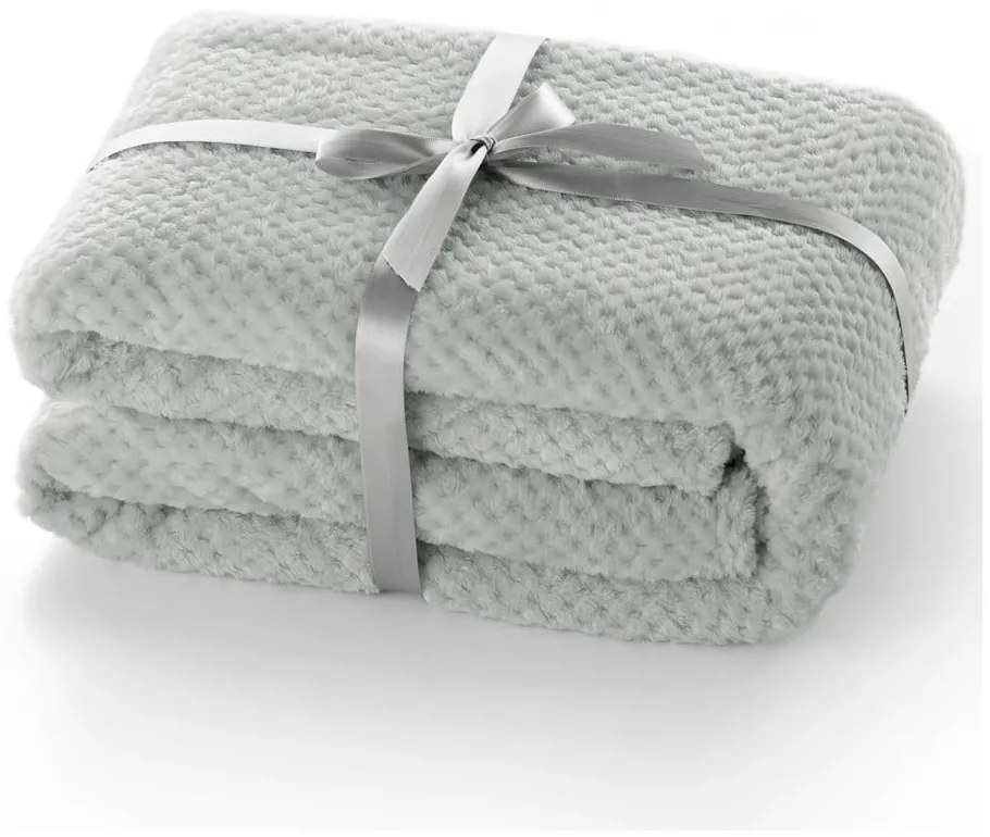 Сива покривка за легло от микрофибър , 240 x 220 cm Henry - DecoKing