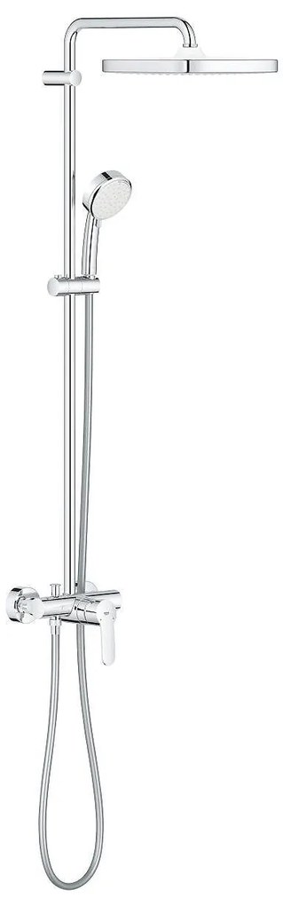 Tempesta Cosmopolitan System 250 Cube Душ система с едноръкохватков смесител