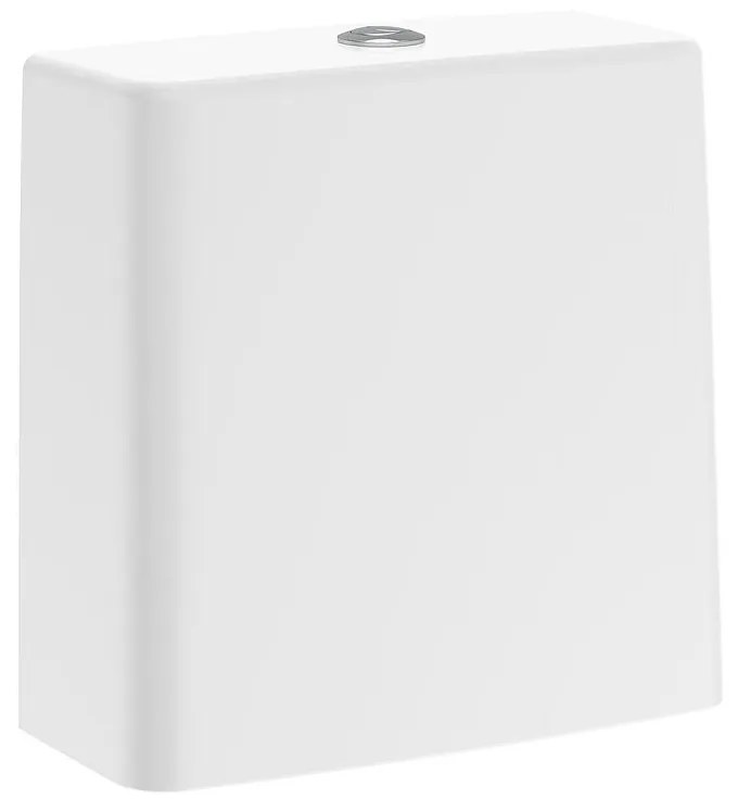 Тоалетно казанче A3410B1000, с двоен бутон 4,5/3л, с долно захранване, бял, 37x16.5x38см