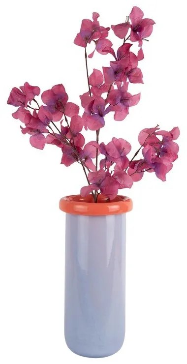 Лилава стъклена ваза (височина 30,5 cm) Plegado – PT LIVING