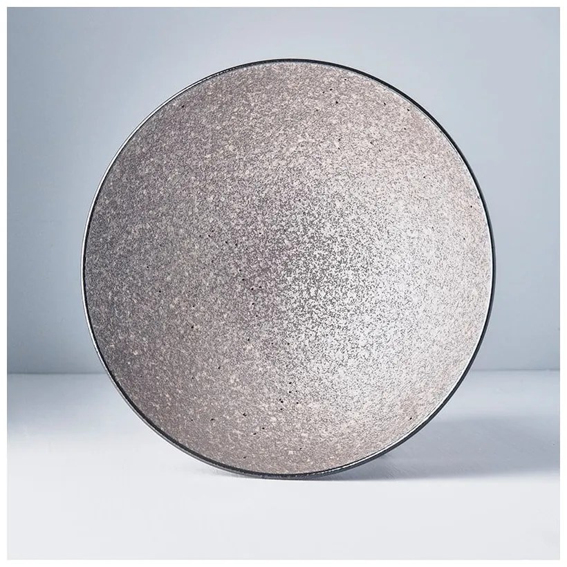 Бежова керамична висока купа за супа, ø 24 cm Earth - MIJ