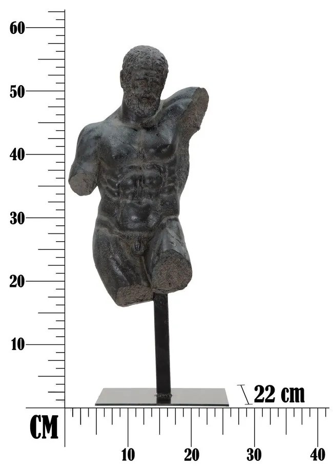 Черна декоративна статуетка Museum Man - Mauro Ferretti