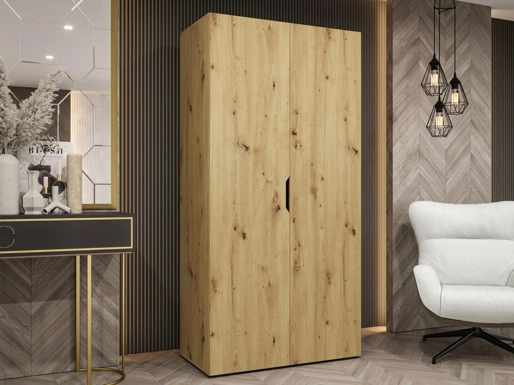 Гардероб Малага двукрилен-Артизан