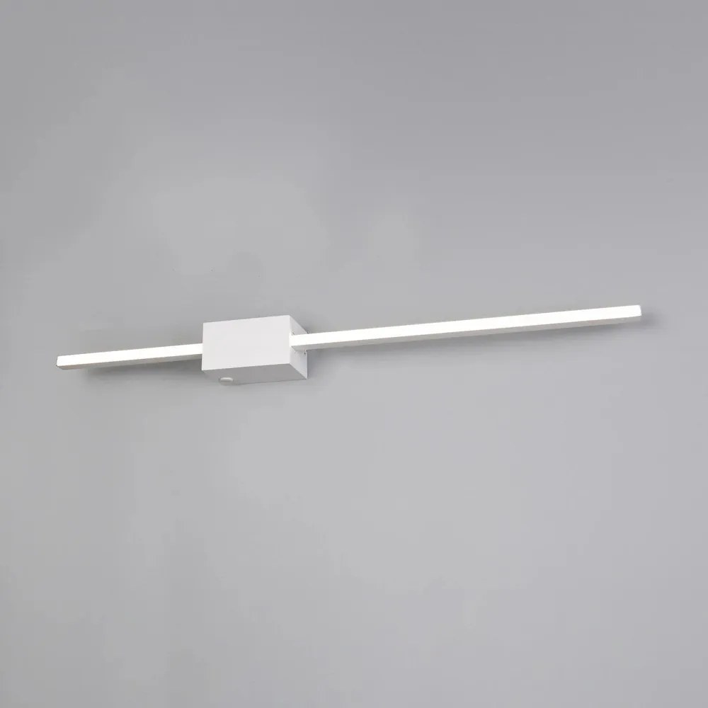 LED затъмняваща се стенна лампа в матово бял цвят Cassino – Trio