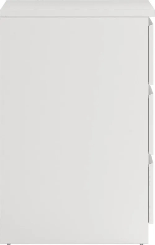 Бял скрин 154x76x50 cm Naia – Tvilum