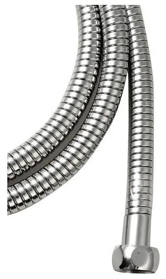 Душ маркуч от неръждаема стомана в лъскаво сребристо Lux – Sapho