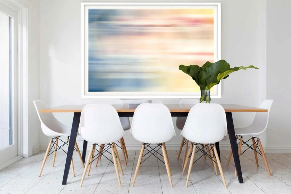 Кухненски стол Fiore-Бял (3) парчета