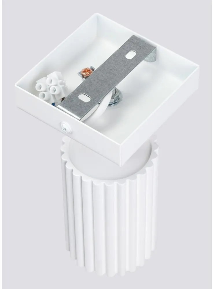 Бял прожектор 8x16 cm Gleam – Sollux