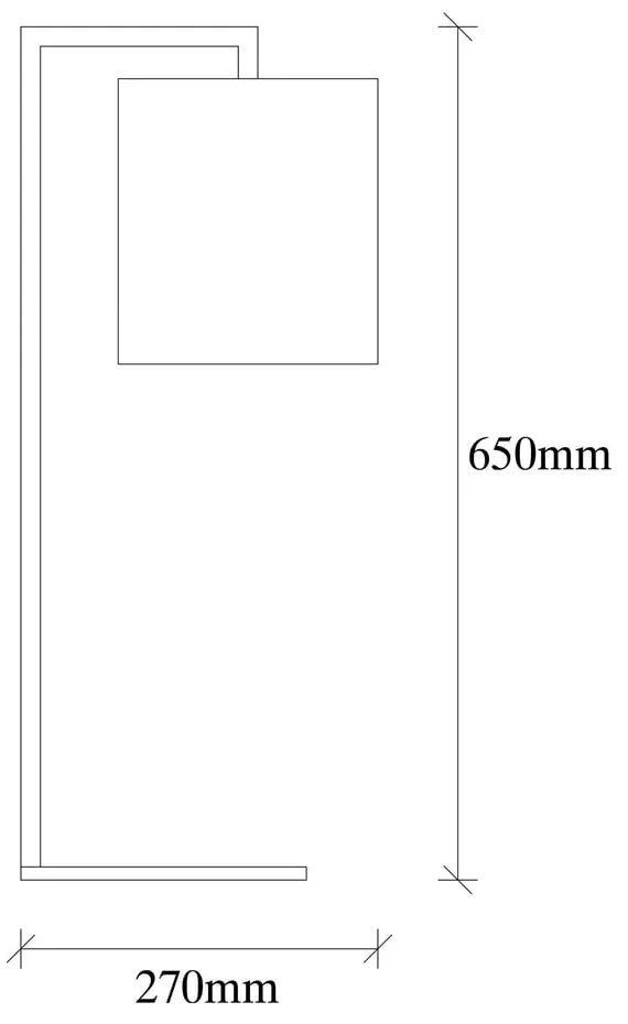 Черна и бежова настолна лампа Profil - Opviq lights