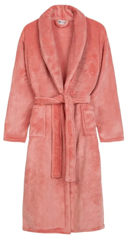 Розова хавлия от микроплюш XS/S Polyvelvet – Good Morning