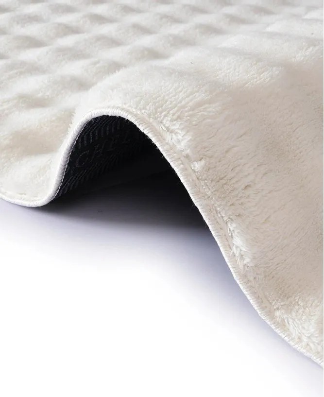 Килим подходящ за пране в цвят слонова кост 200x300 cm Bubble Emarald – Mila Home