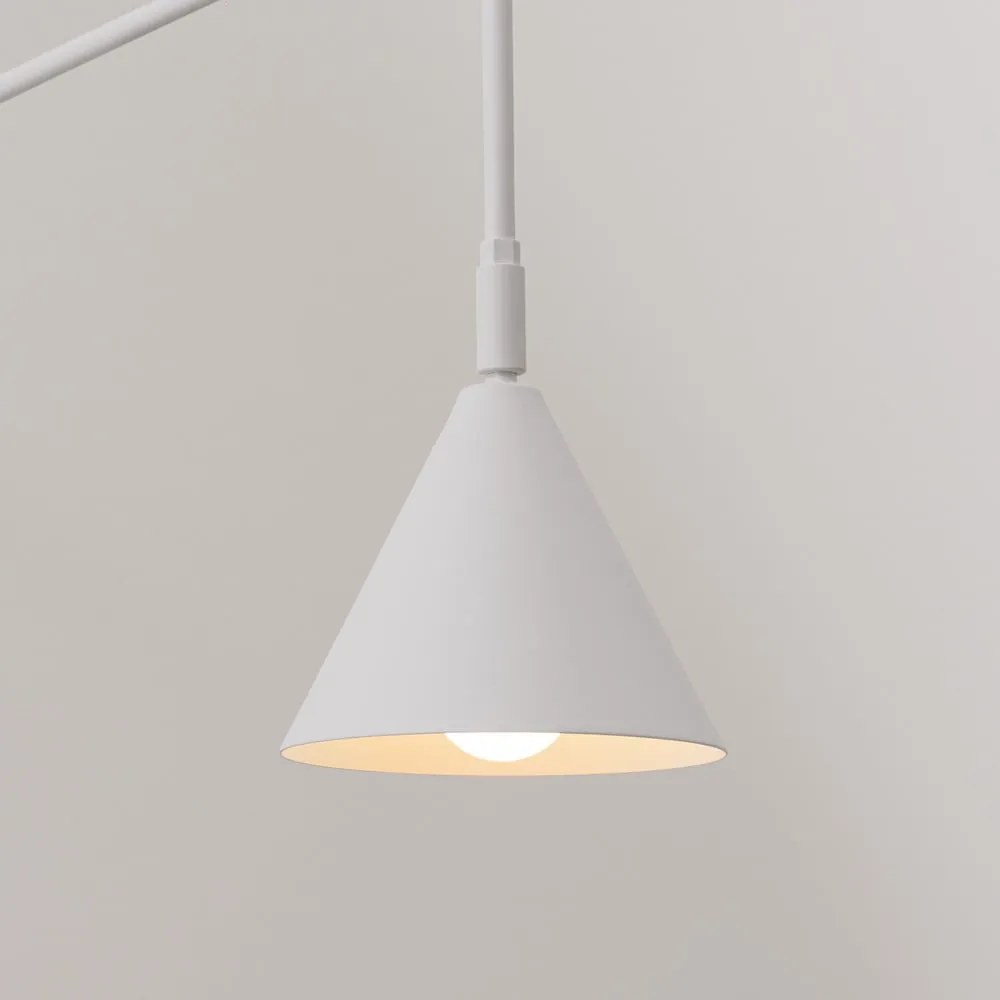 Бяла стенна лампа за контакт Zylo – Sollux