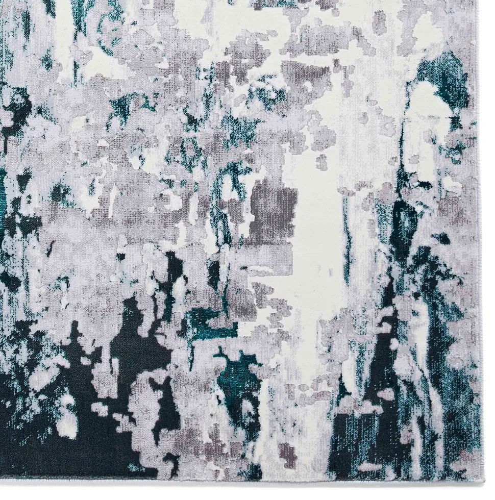 Килим в петролено и светлосиво 80x150 cm Apollo – Think Rugs