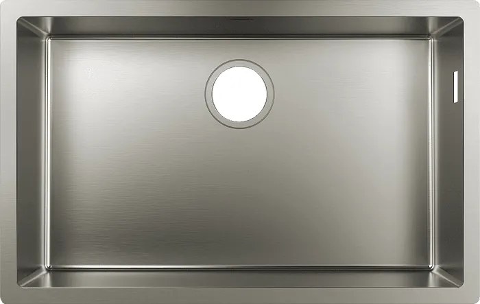 Hansgrohe S719-U660 Кухненска мивка за вграждане под плот