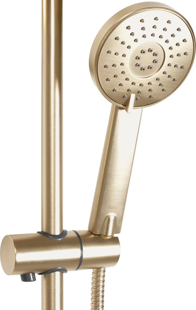 Комплект за душ REA Bliss brush gold