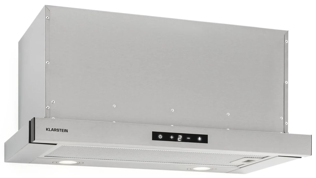 Klarstein Абсорбатор за вграждане Vinea, плосък дизайн, 60 см, черен