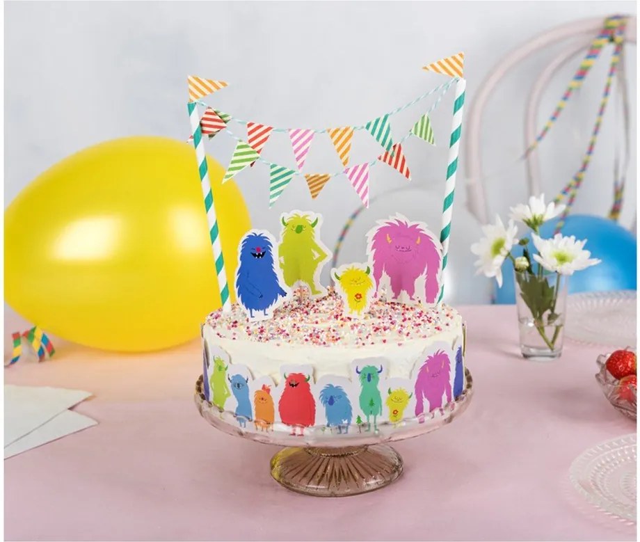 Комплект за декориране на торта "Чудовищата на света Monsters of the World - Rex London