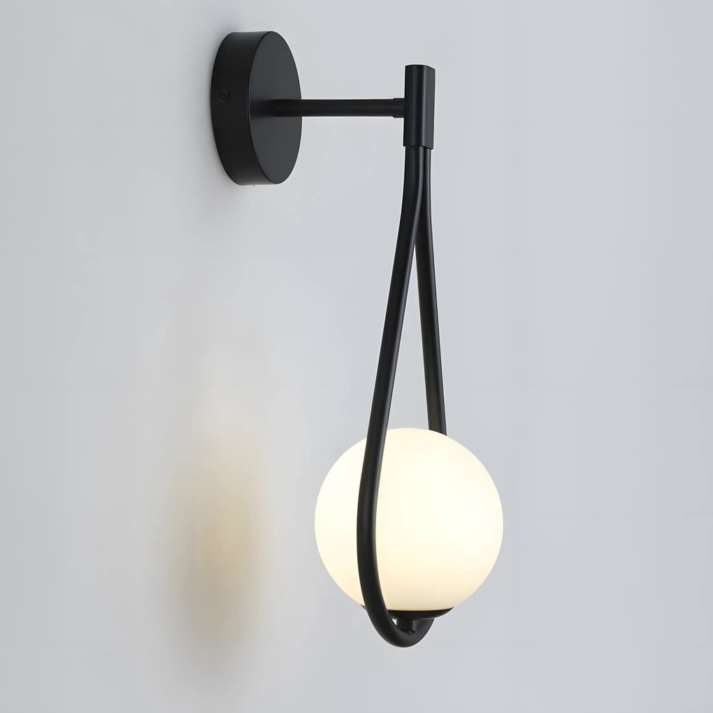 Аплик G093-1W Black White